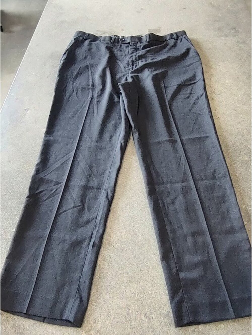 Michael Kors Men's Dress Pants Size 42W x 32L Navy Polyester Blend
